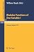 Modular Functions of One Variable I: Proceedings International Summer School, University of Antwerp, RUCA, July 17 - August 3, 1972 (Lecture Notes in Mathematics, 320) (v)