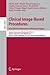 Clinical Image-Based Procedures. Translational Research in Me... by Marius Erdt