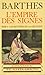 L'empire des signes by Roland Barthes