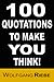 100 Quotations To make You Think