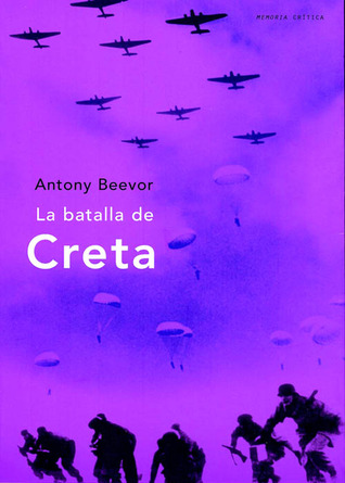Portada de La batalla de Creta, de Antony Beevor
