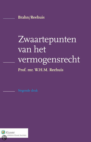 Zwaartepunten van het vermogensrecht (Paperback)