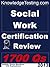 Social Work Certification Review (Social Work Review Series Book 1)