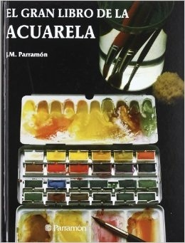 Portada de El gran libro de la acuarela, de José María Parramón