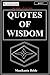 Quotes Of Wisdom