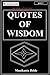Quotes Of Wisdom
