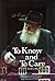 To Know and To Care by Sichos In English