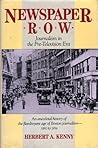 Newspaper row: Journalism in the pre-television era