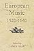 European Music, 1520-1640 by James Haar