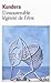 L'insoutenable légèreté de l'être by Milan Kundera L'insoutenable légèreté de l'être by Milan Kundera