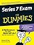 Series 7 Exam For Dummies