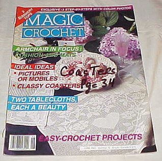 Magic Crochet Magazine June 1991 Number 72 (Single Issue Magazine)