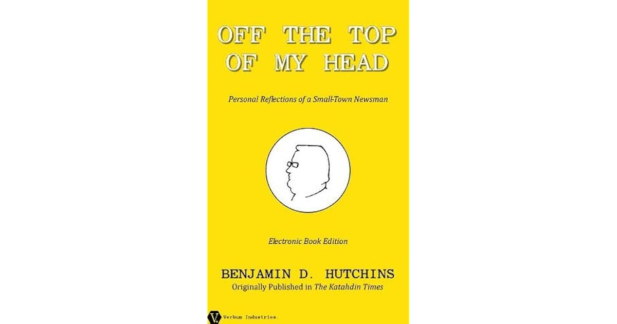 Off the Top of My Head