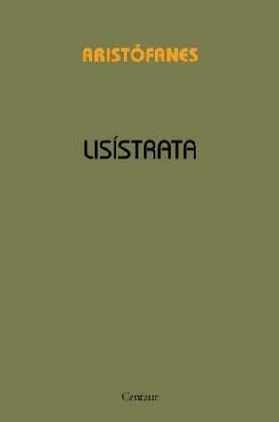 Portada de Lisístrata, de Aristophanes