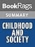 Summary & Study Guide Childhood and Society by Erik Erikson