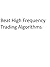 Beat High Frequency Trading Algorithms
