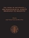The Chora of Metaponto 3: Archaeological FIeld Survey―Bradano to Basento