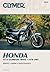 Clymer Honda CX & GL500/650 Twins, 1978-1983: Service, Repair, Maintenance (Clymer Motorcycle)