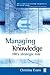 Managing for Knowledge: HR's strategic role