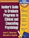 Insider's Guide to Graduate Programs in Clinical and Counseling Psychology, Revised 2014/2015 Edition Insider's Guide to Graduate Programs in Clinical and Counseling Psychology, Revised 2014/2015 Edition