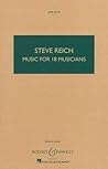 Music for 18 Musicians: Study Score (HPS 1239, 1239)