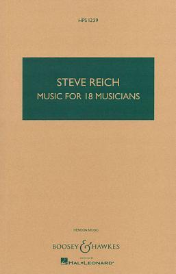 Music for 18 Musicians: Study Score (HPS 1239, 1239)