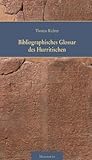 Bibliographisches Glossar Des Hurritischen (Bgh) (German Edition)