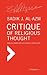 Critique of Religious Thought by Sadik J. Al-Azm