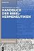 Handbuch der Bibelhermeneutiken by Oda Wischmeyer