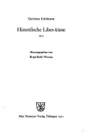 Himmlische Libes-Küsse (Hardcover)