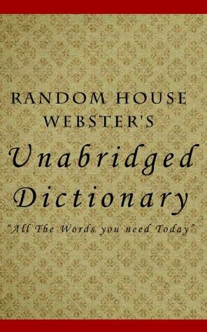 Random House Webster's Unabridged Dictionary