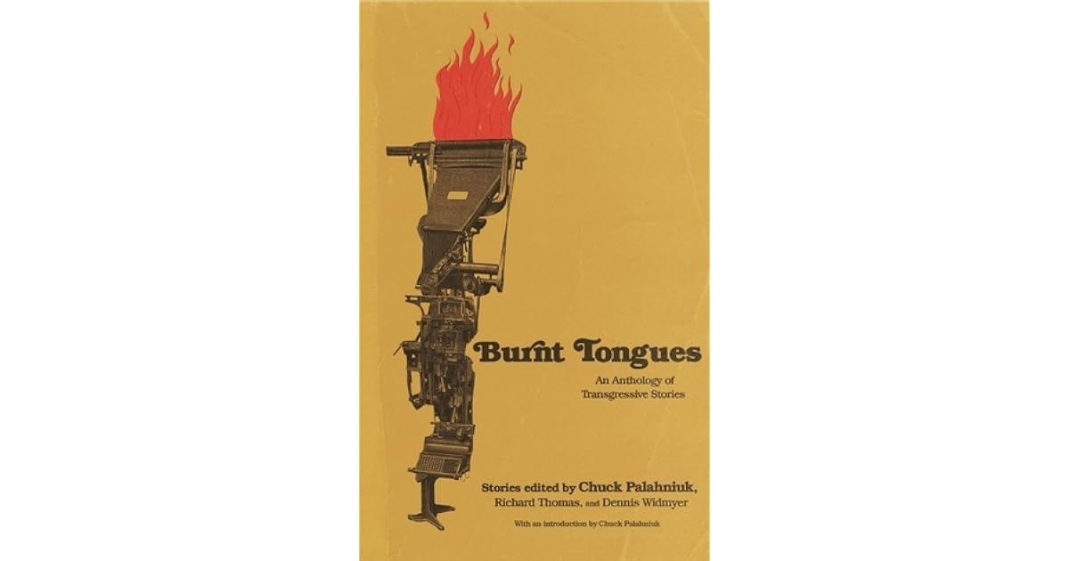 Burnt Tongues By Chuck Palahniuk