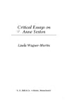 Critical Essays on Anne Sexton (Critical Essays on American Literature)