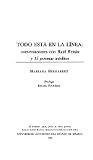 Todo está en la línea: Conversaciones con Raúl Renán y 15 poemas inéditos
