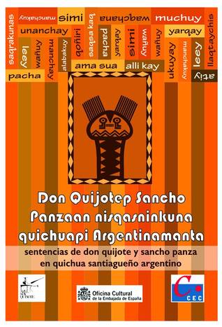 Don Quijotep Sancho Panzaan nisqasninkuna quichuapi Argentinamanta