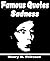 Famous Quotes on Sadness
