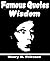 Famous Quotes on Wisdom