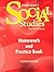 Harcourt Social Studies: Homework and Practice Book Teacher Edition Grade 7 Ancient Civilizations