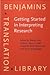 Getting Started in Interpreting Research. Methodological Reflections, Personal Accounts and Advice for Beginners.
