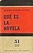 Qué es la Novela