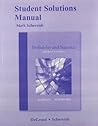 Student Solutions Manual for Probability and Statistics