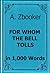 Hemingway: For Whom the Bell Tolls in 1,000 Words