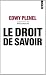 Le droit de savoir