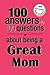 100 Answers to 100 Questions About Being a Great Mom