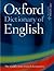 Oxford Dictionary of English by Angus Stevenson