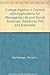 College Algebra in Context with Applications for the Managerial, Life, and Social Sciences: Additional Drill and Exercises