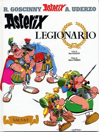 Portada de Astérix Legionario, de René Goscinny