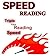 Speed Reading: Triple Your Reading Speed