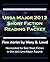 Ursa Major 2012 Short Fiction Reading Packet