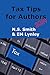 Tax Tips for Authors 2014